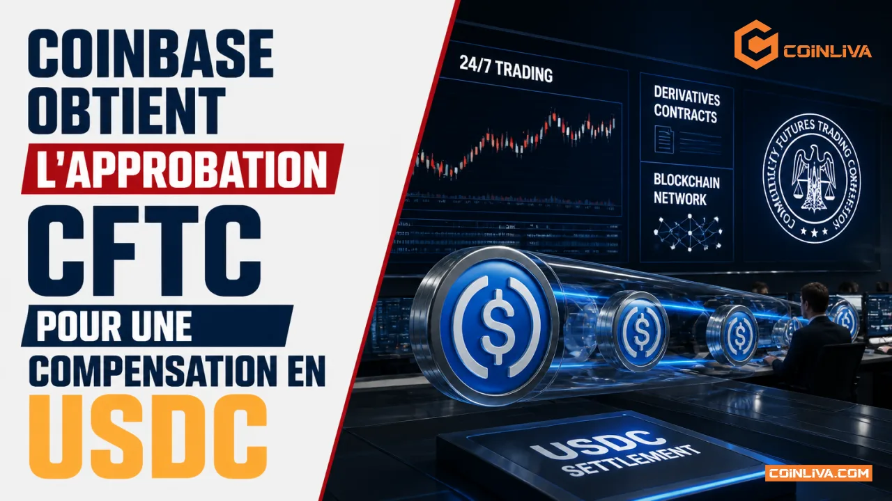 Coinbase obtient l'approbation CFTC pour une compensation en USDC