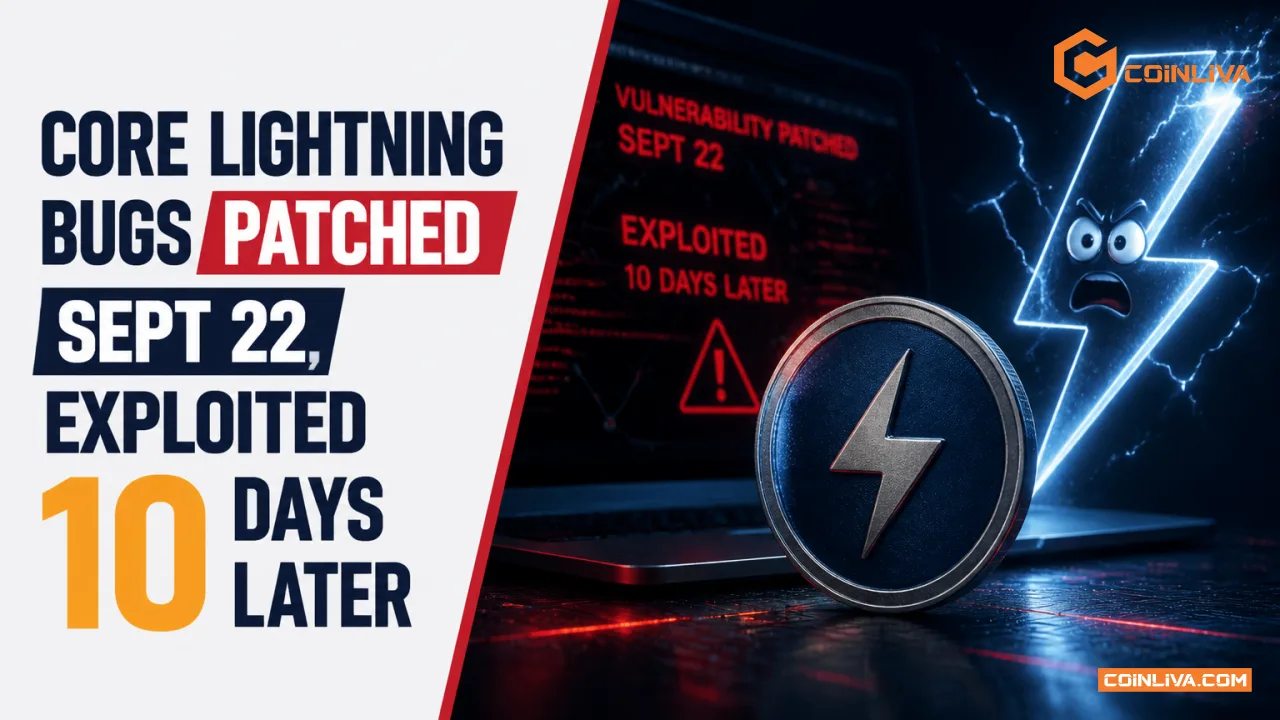 Core Lightning Bugs Patched Sept 22, Exploited 10 Days Later