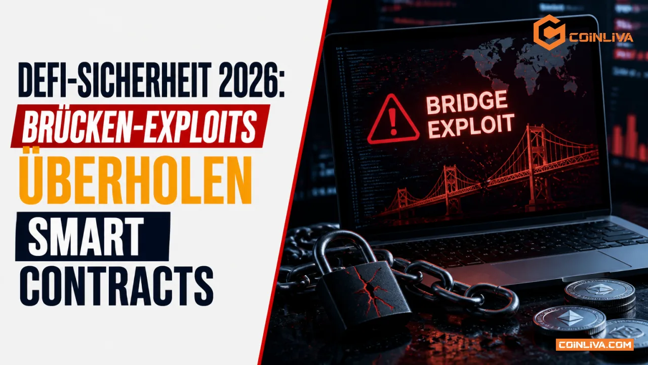 DeFi-Sicherheit 2026: Brücken-Exploits überholen Smart Contracts