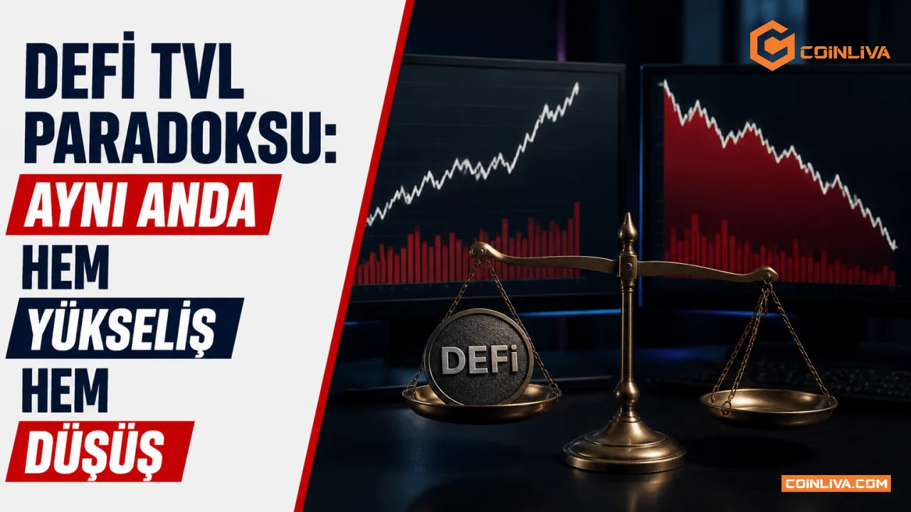 DeFi TVL paradoksu: aynı anda hem yükseliş hem düşüş