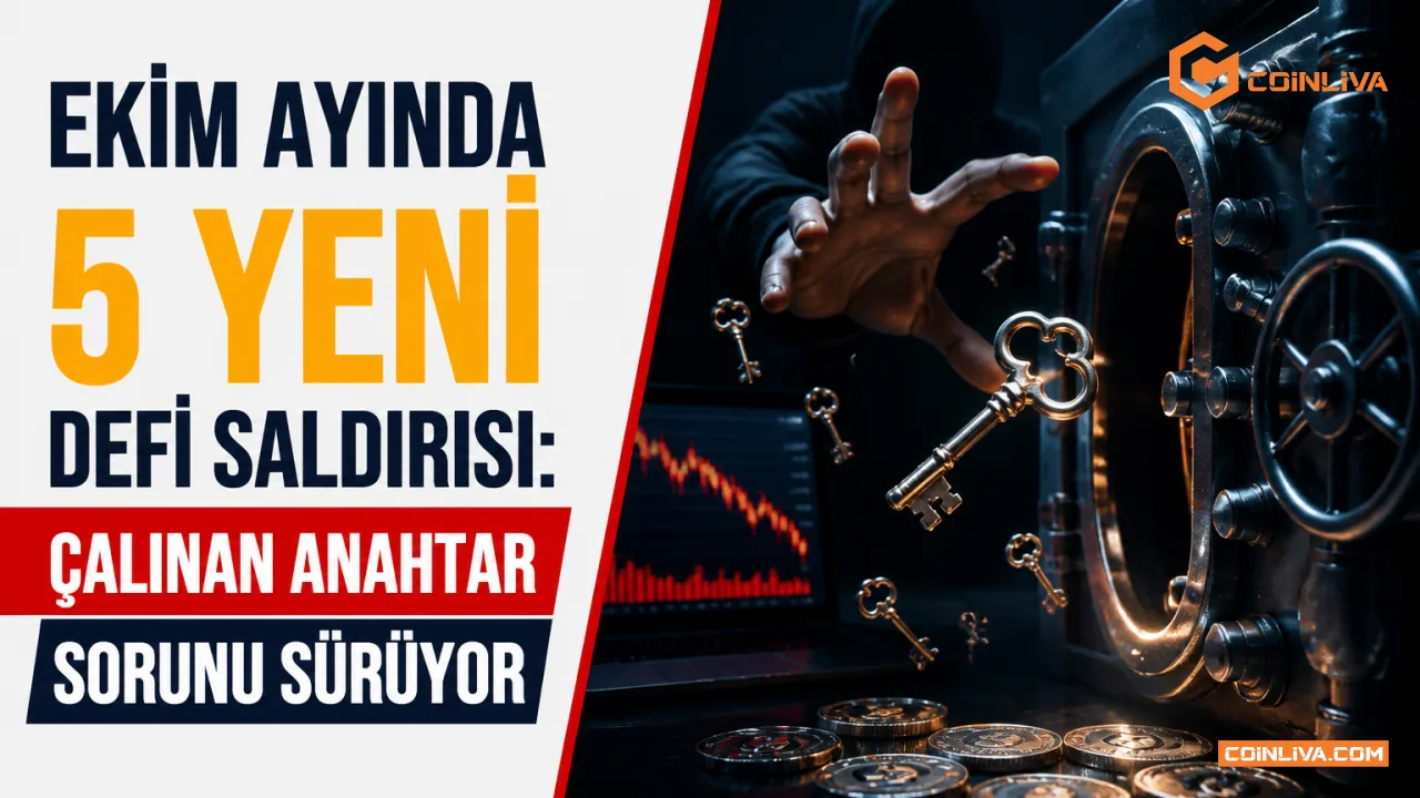 Ekim ayında 5 yeni DeFi saldırısı: Çalınan anahtar sorunu sürüyor