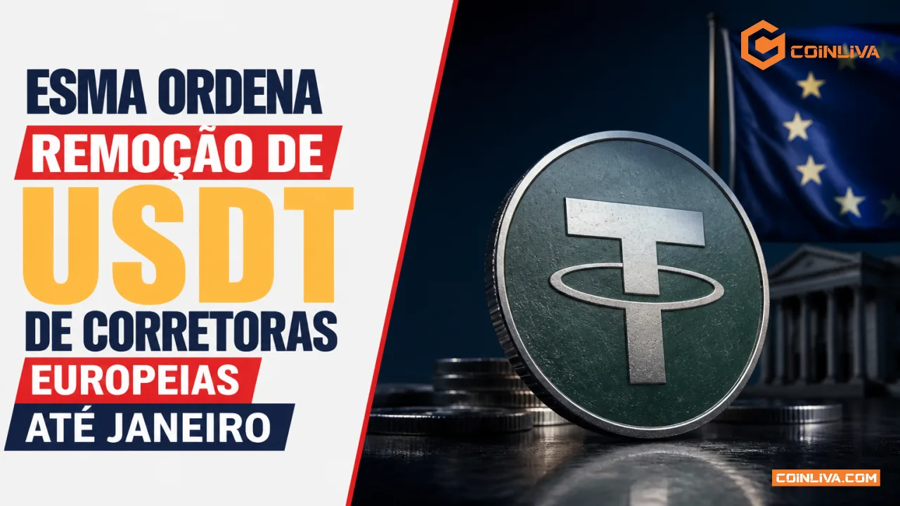 ESMA ordena remoção de USDT de corretoras europeias até janeiro