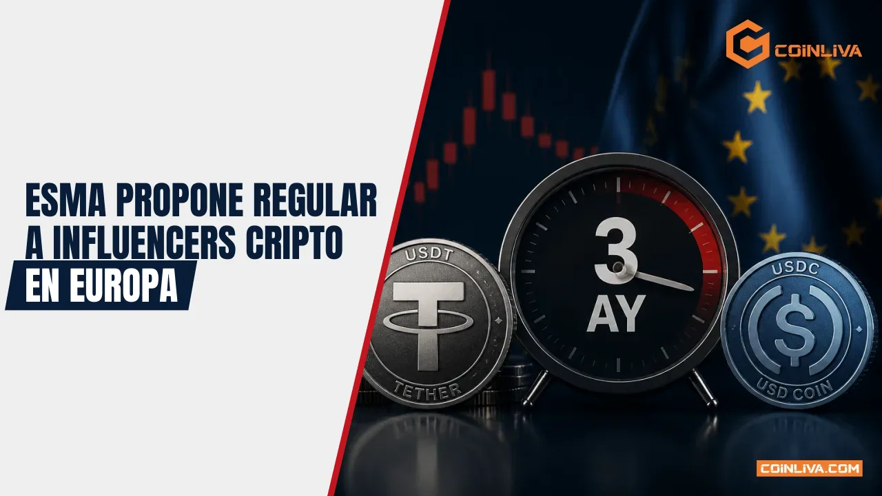 ESMA propone regular a influencers cripto en Europa