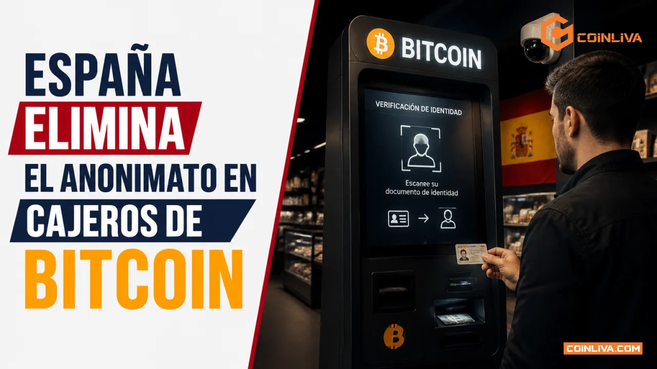 España elimina el anonimato en cajeros de Bitcoin