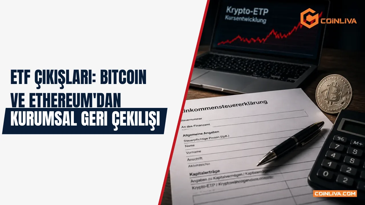 ETF Çıkışları: Bitcoin ve Ethereum'dan Kurumsal Geri Çekilişi
