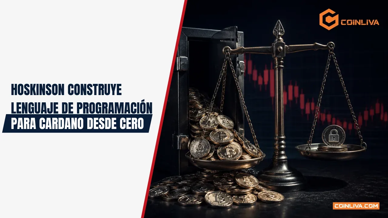 Hoskinson construye lenguaje de programación para Cardano desde cero