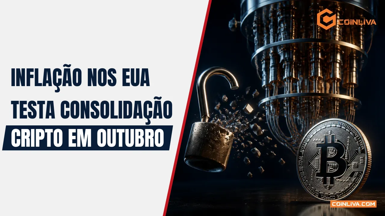 Inflação nos EUA Testa Consolidação Cripto em Outubro