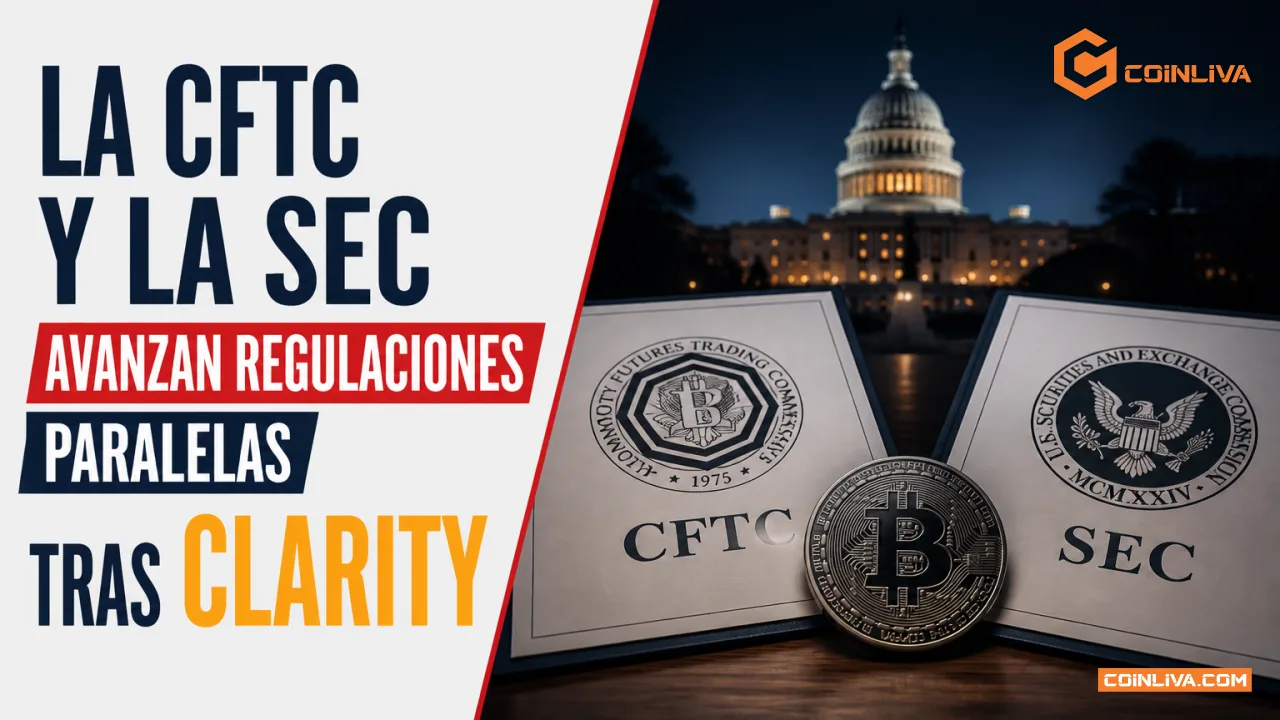 La CFTC y la SEC avanzan regulaciones paralelas tras CLARITY