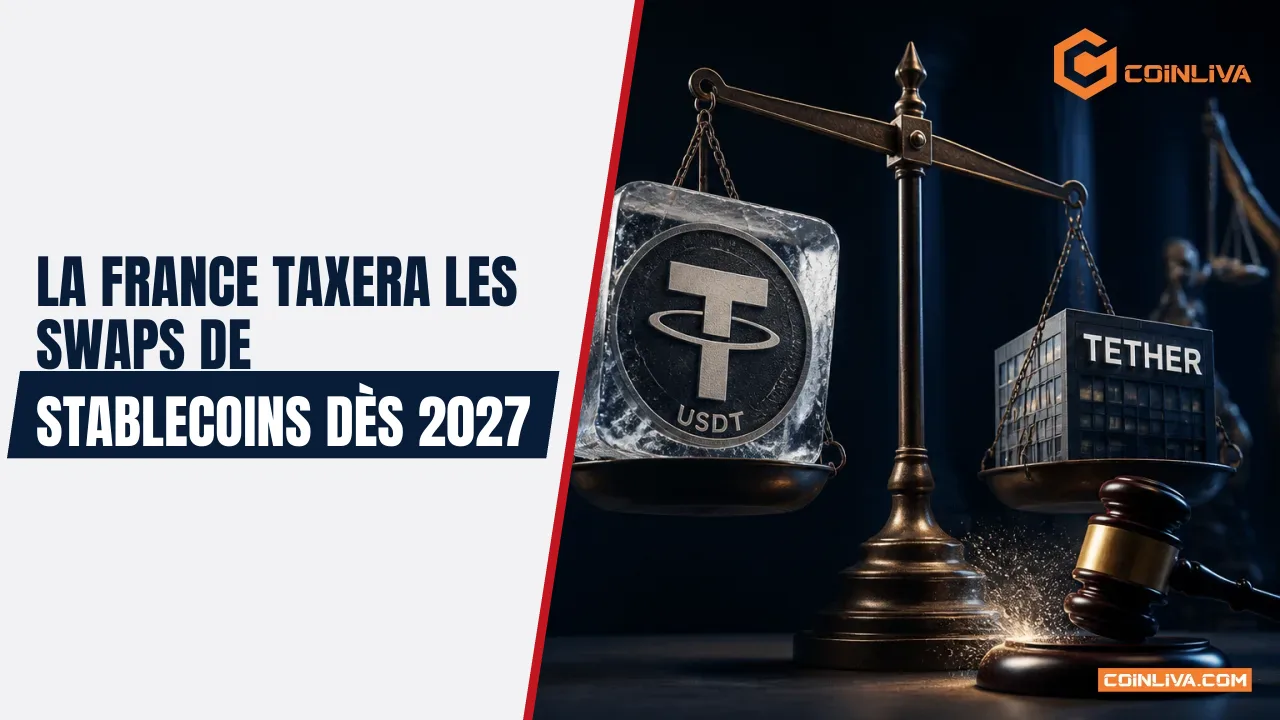 La France taxera les swaps de stablecoins dès 2027