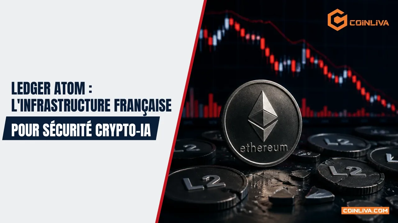 Ledger Atom : l'infrastructure française pour sécurité crypto-IA