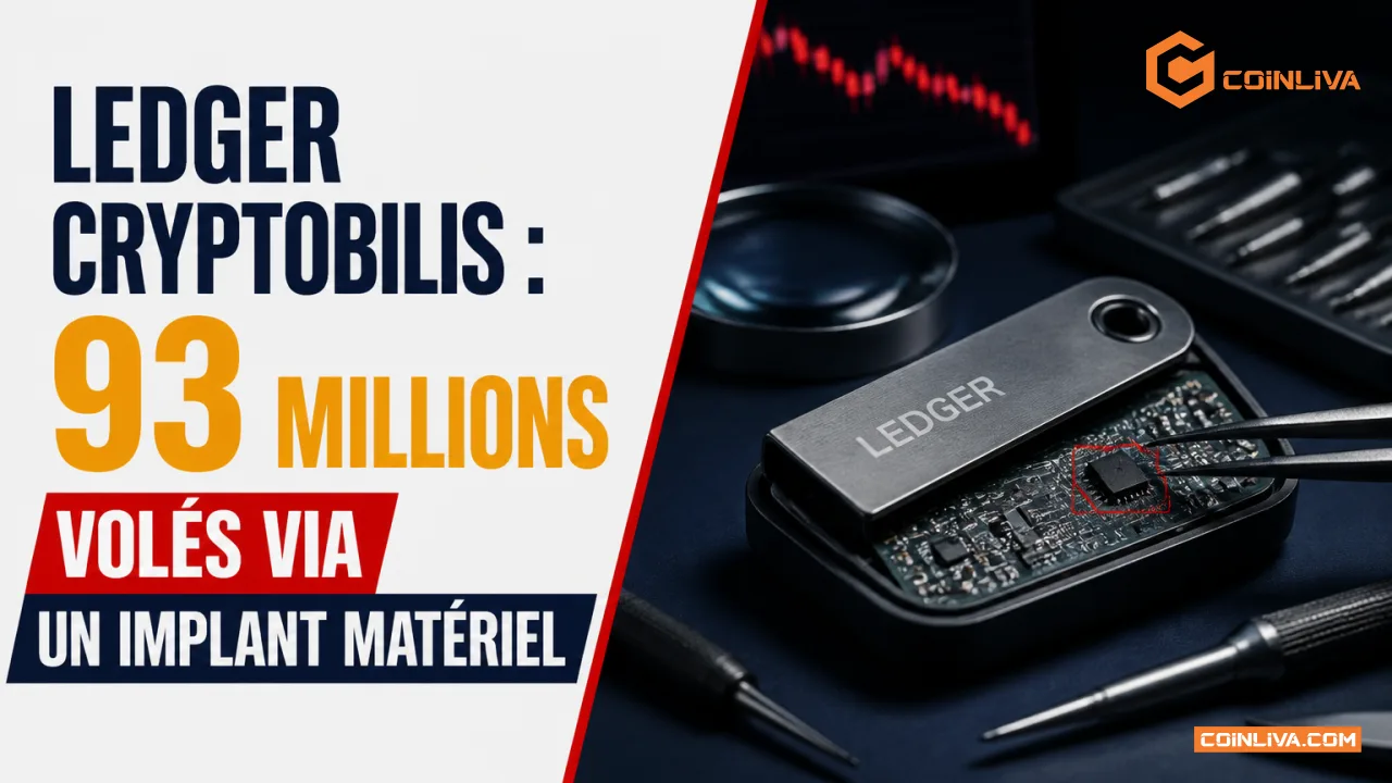 Ledger CryptoBilis : 93 millions volés via un implant matériel