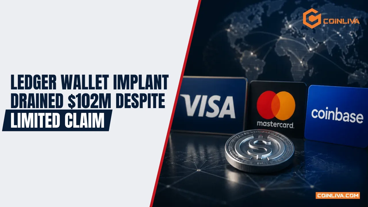 Ledger Wallet Implant Drained $102M Despite Limited Claim