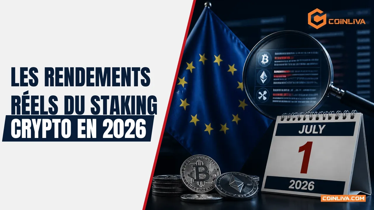 Les rendements réels du staking crypto en 2026