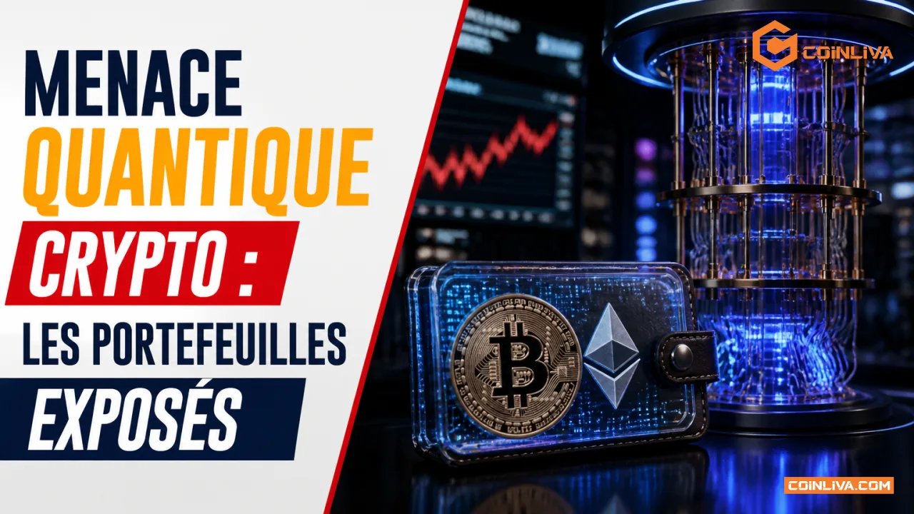 Menace quantique crypto : les portefeuilles exposés