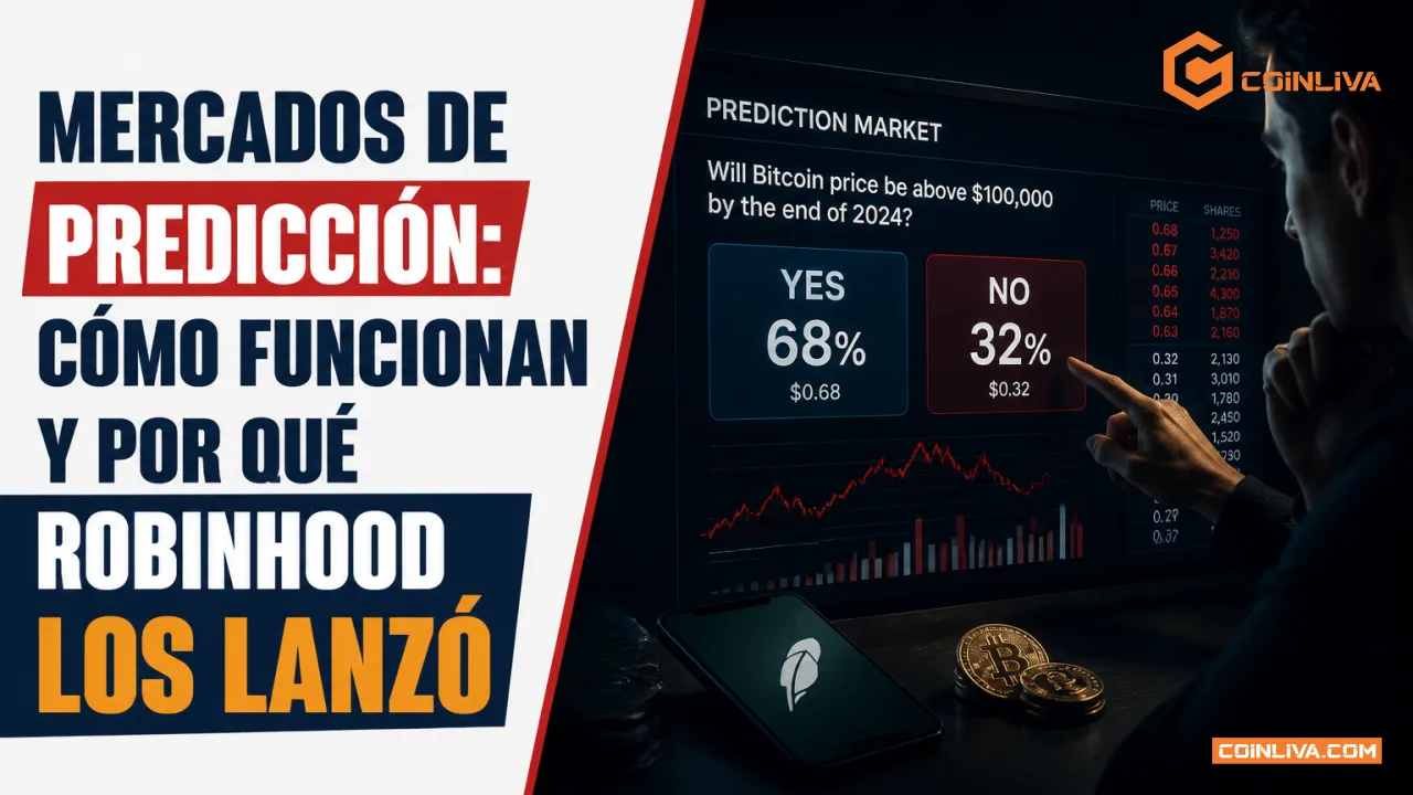 Mercados de predicción: cómo funcionan y por qué Robinhood los lanzó