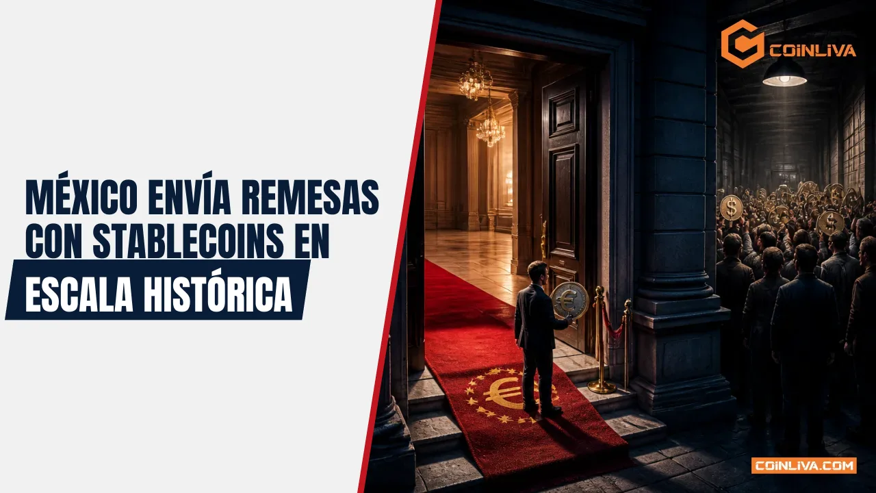 México envía remesas con stablecoins en escala histórica