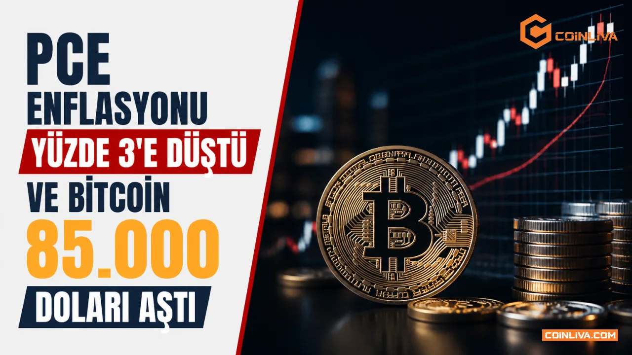 PCE Enflasyonu Yüzde 3'e Düştü ve Bitcoin 85.000 Doları Aştı
