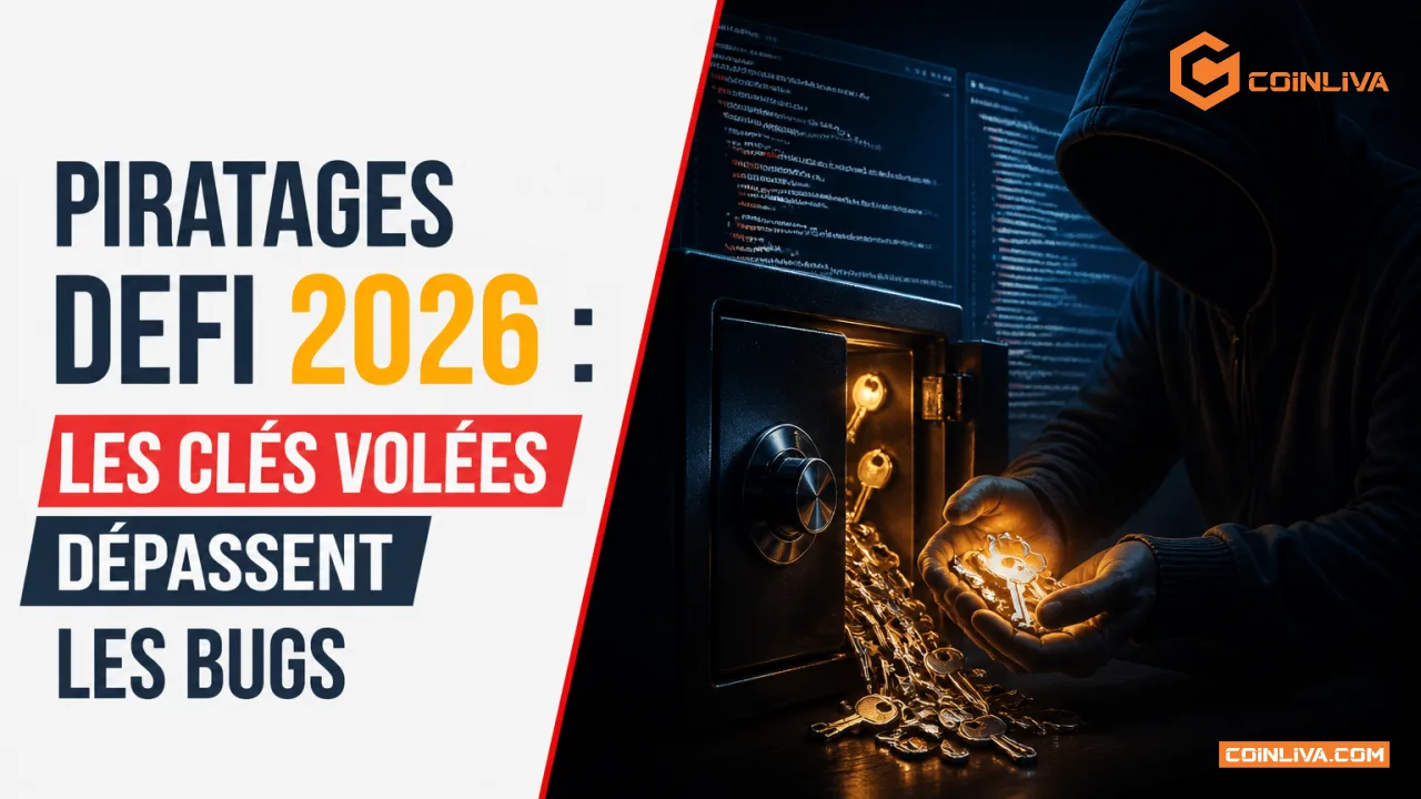 Piratages DeFi 2026 : les clés volées dépassent les bugs