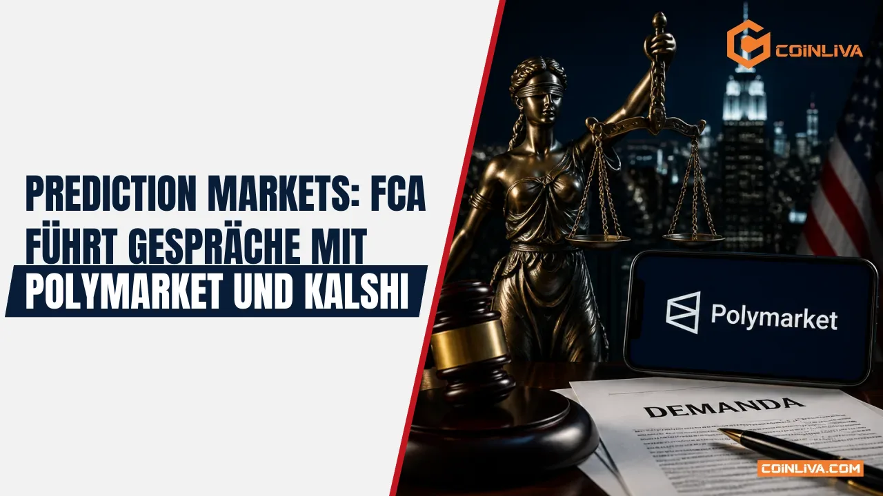 Prediction Markets: FCA führt Gespräche mit Polymarket und Kalshi