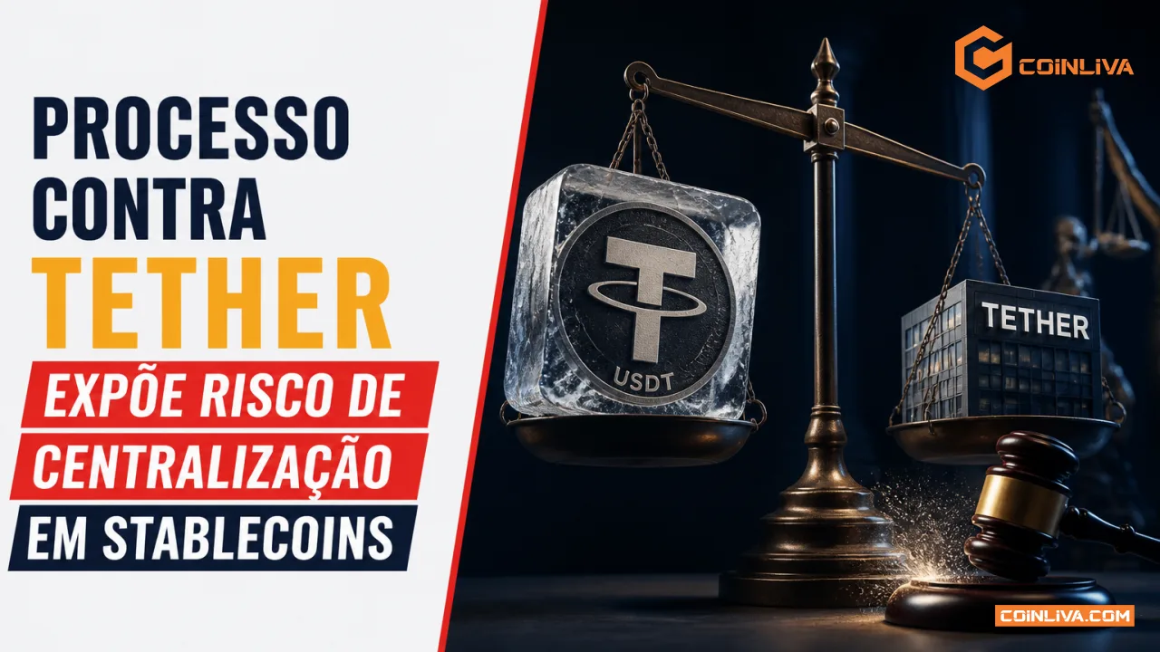 Processo contra Tether expõe risco de centralização em stablecoins
