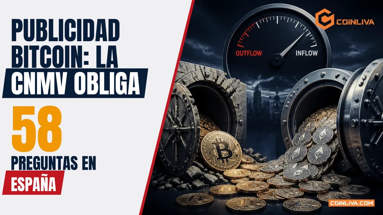 Publicidad bitcoin: la CNMV obliga 58 preguntas en España