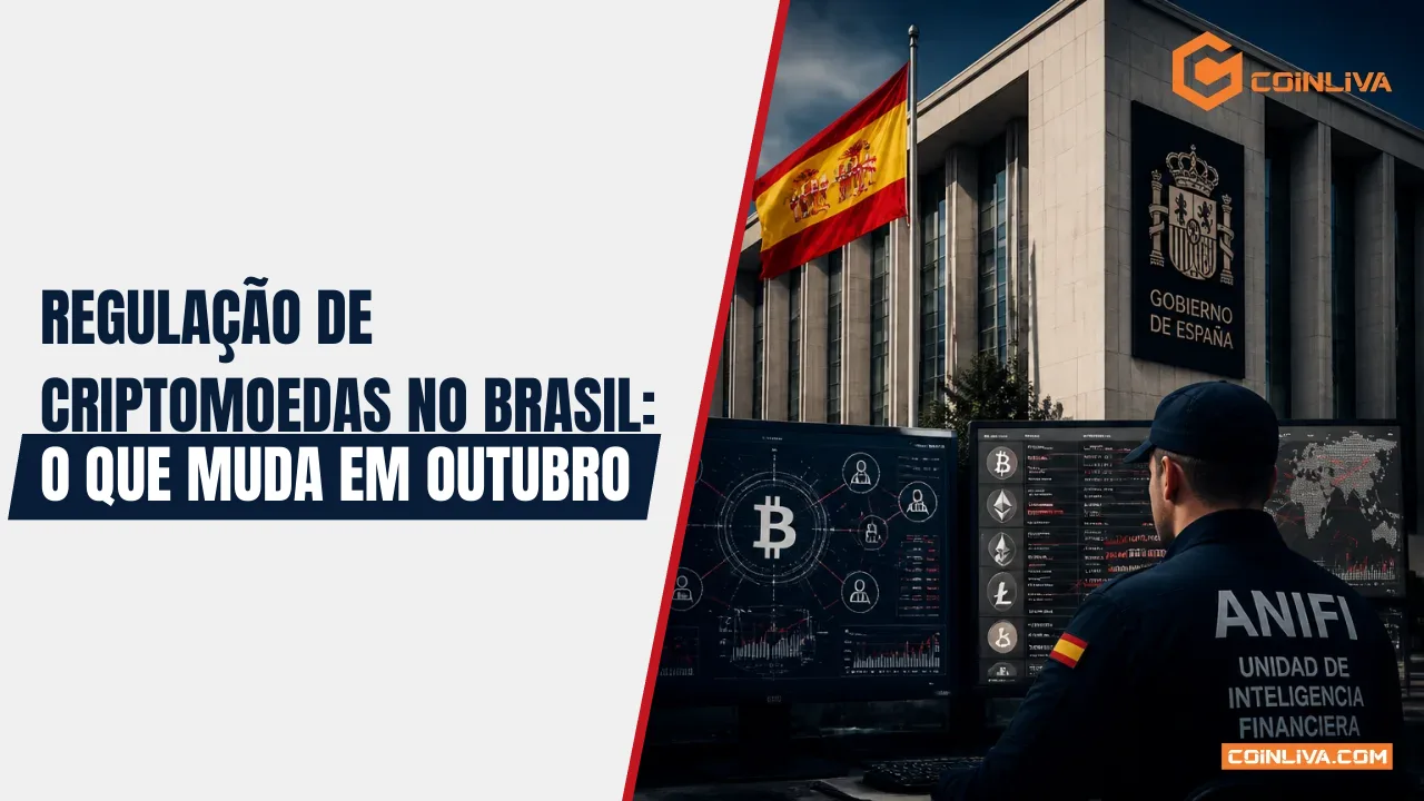Regulação de criptomoedas no Brasil: o que muda em outubro