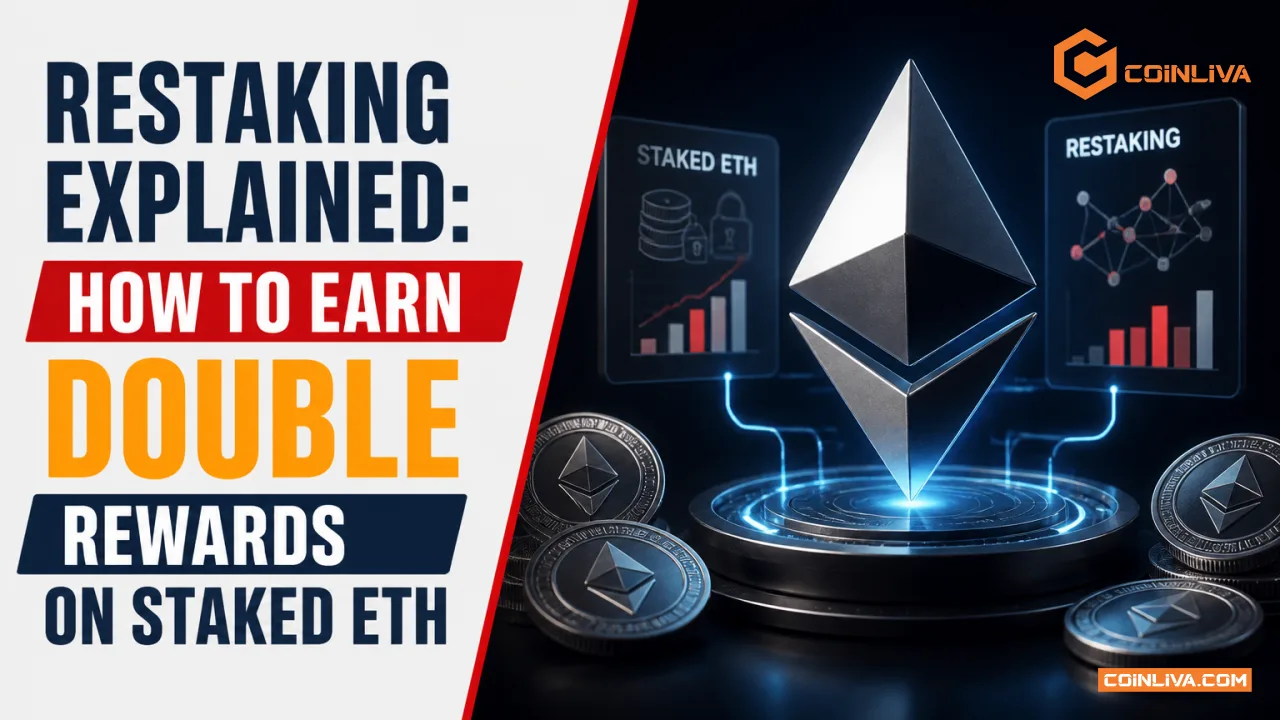 Restaking Explained: How to Earn Double Rewards on Staked ETH