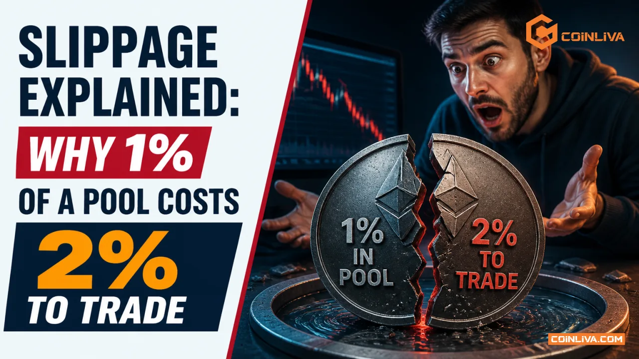 Slippage Explained: Why 1% of a Pool Costs 2% to Trade