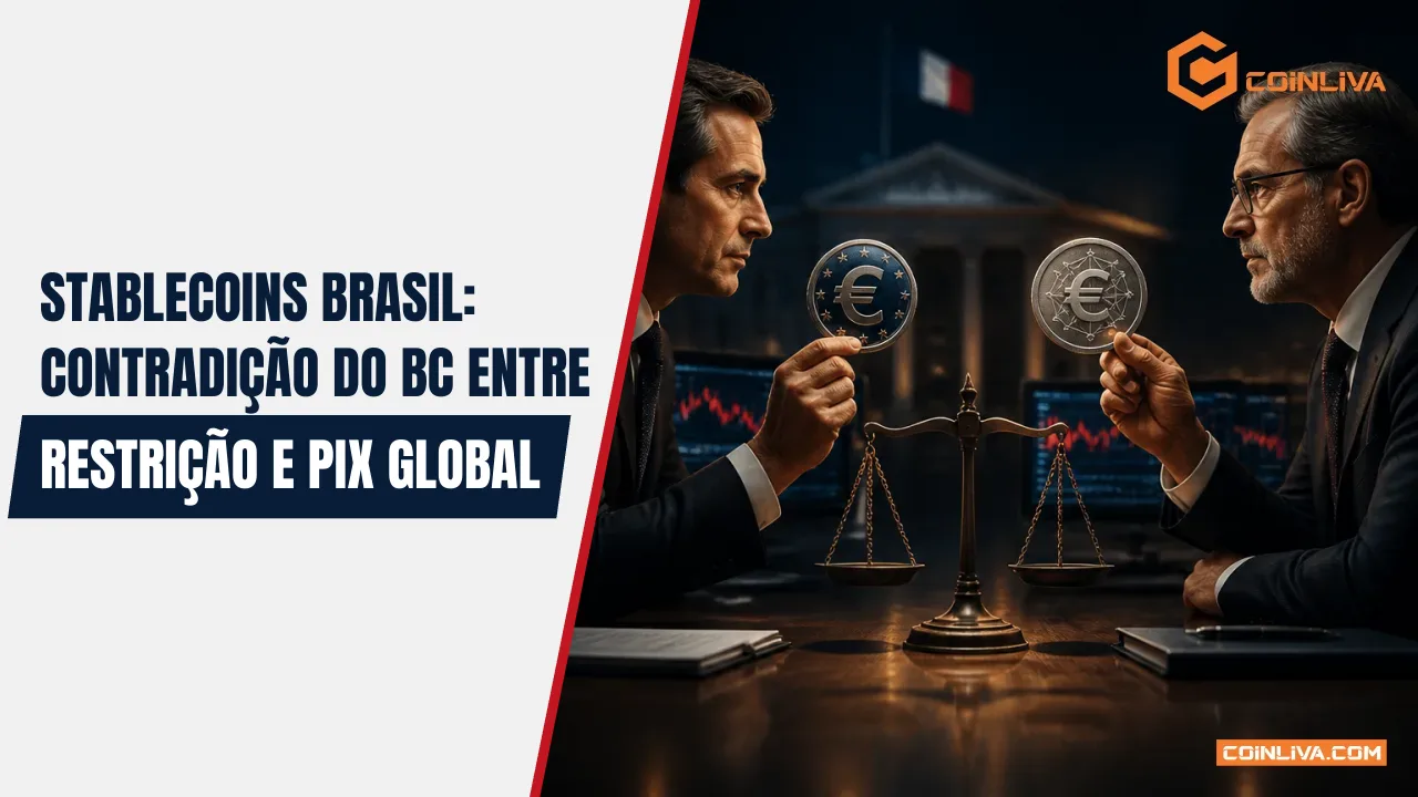 Stablecoins Brasil: Contradição do BC Entre Restrição e Pix Global