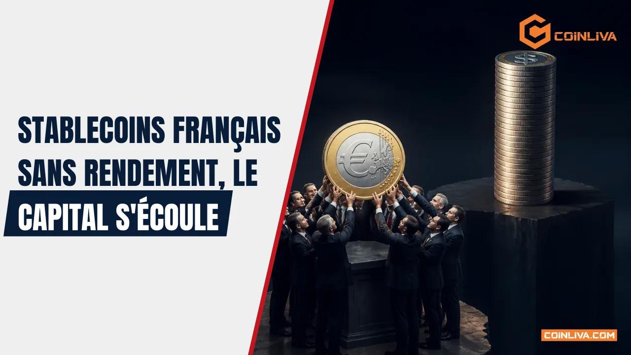 Stablecoins français sans rendement, le capital s'écoule