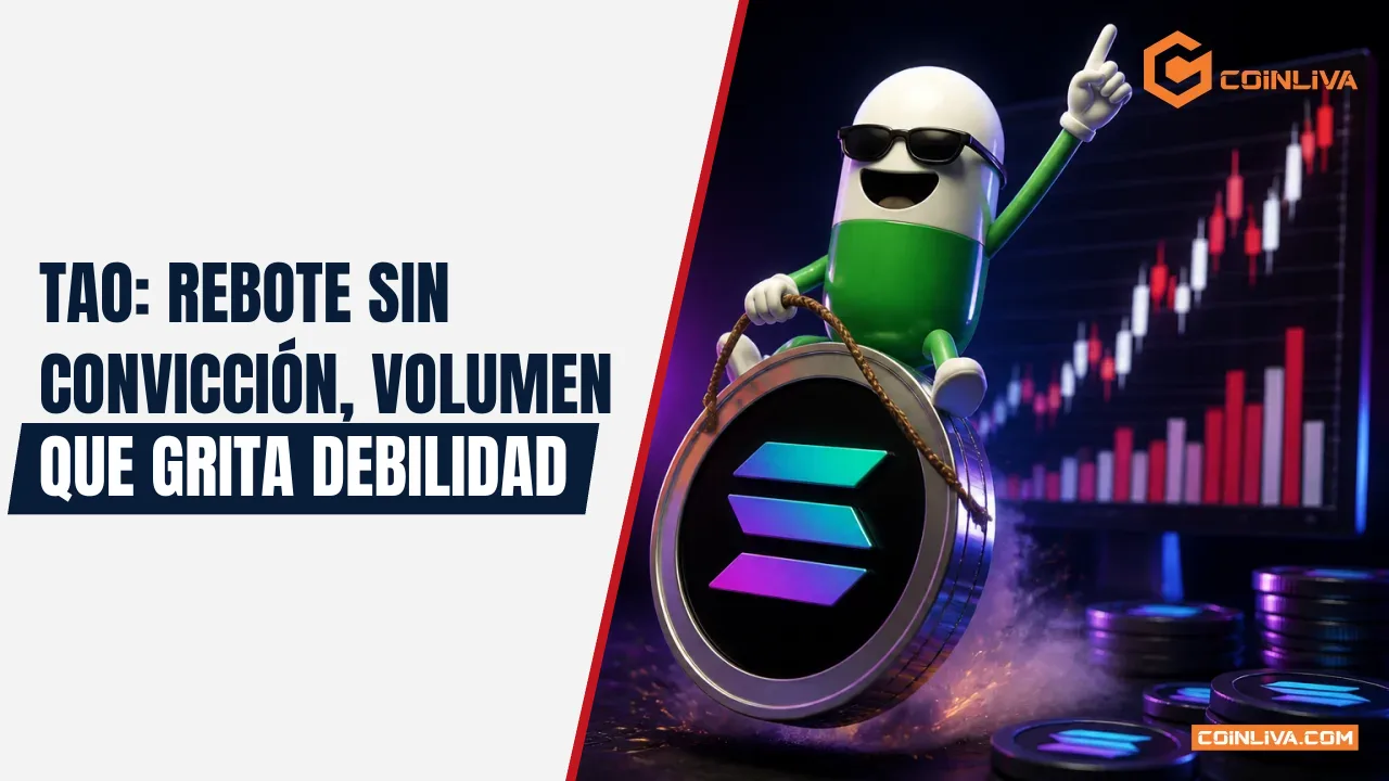 TAO: rebote sin convicción, volumen que grita debilidad