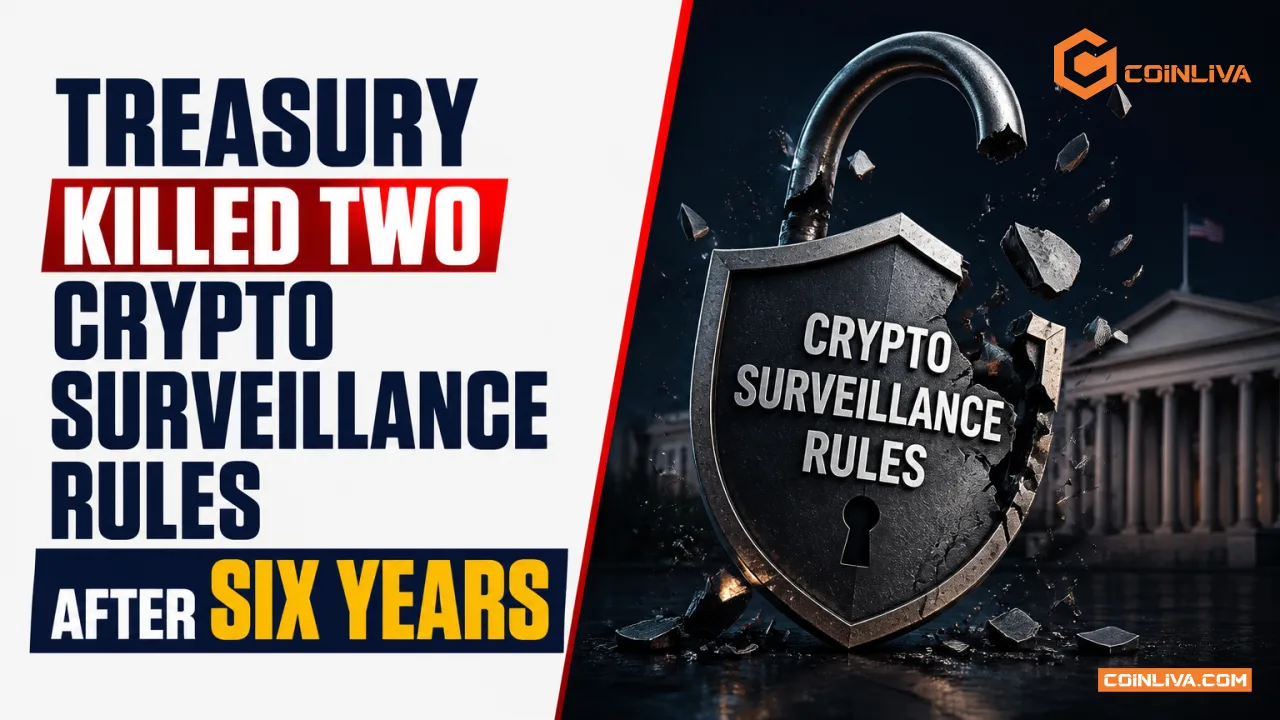 Treasury Killed Two Crypto Surveillance Rules After Six Years