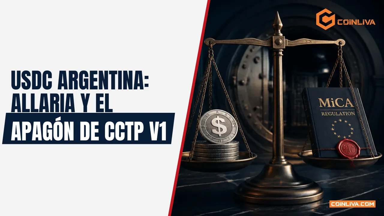 USDC Argentina: Allaria y el apagón de CCTP V1