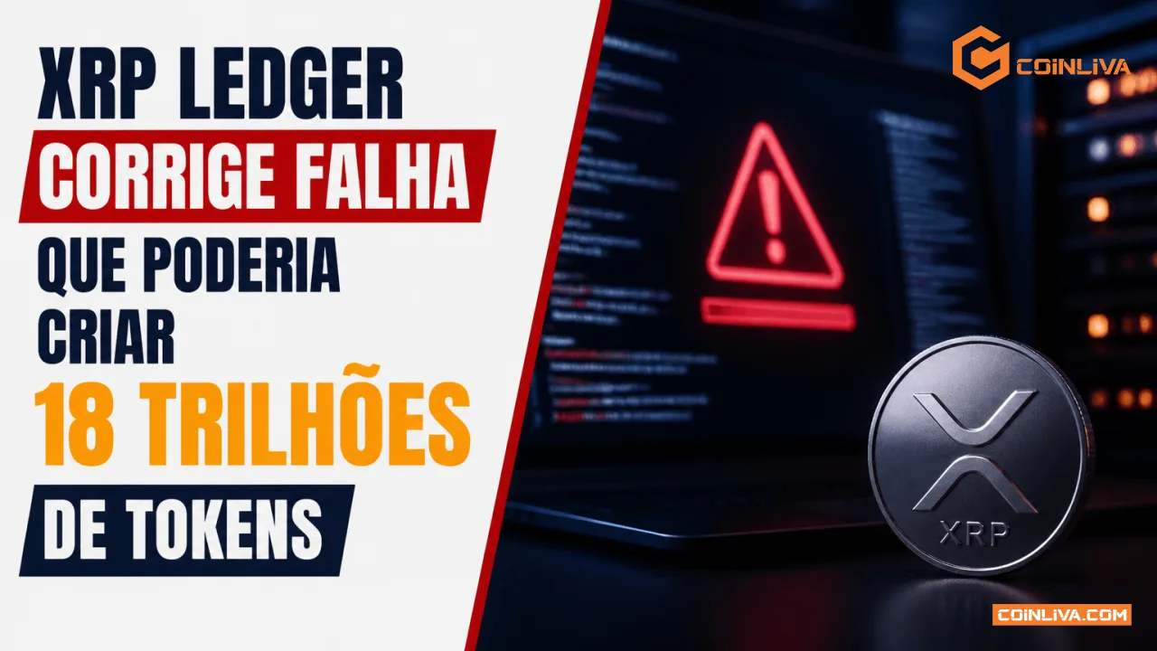 XRP Ledger corrige falha que poderia criar 18 trilhões de tokens